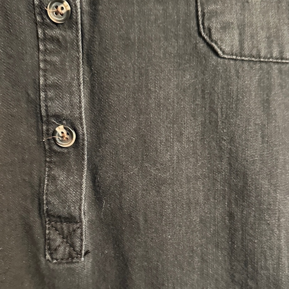 Denim Button-UpShirt dress - Picture 2 of 3